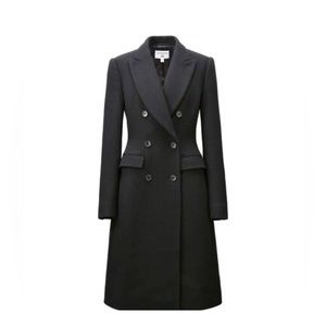 Carine Roitfeld for Uniqlo tailored wool coat